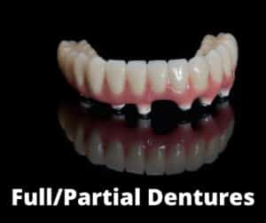 Full or partial dentures