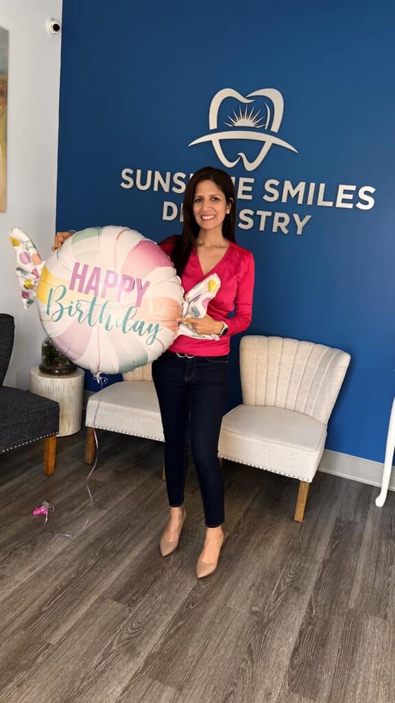Sunshine Smiles Dentistry - Dentist Roswell GA 30076 - Dr Suvidha Sachdeva - Happy Birthday